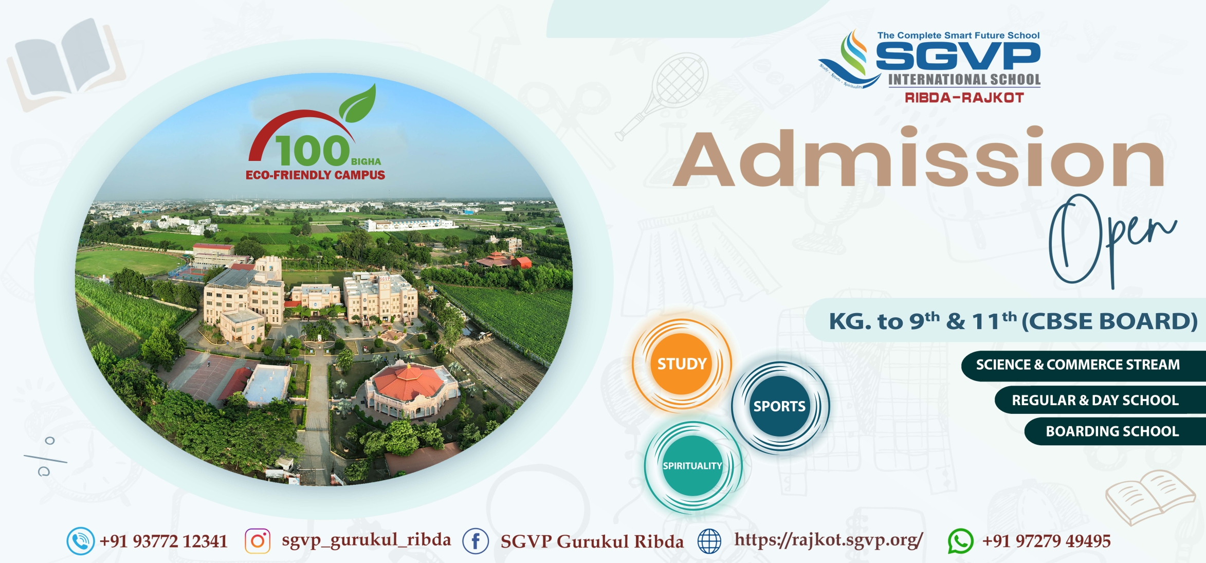 admission open -